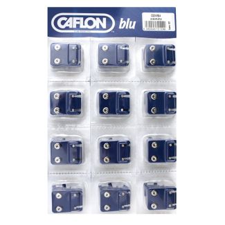 Caflon Blu Mini April White Stainless Crystal Birthstone Studs