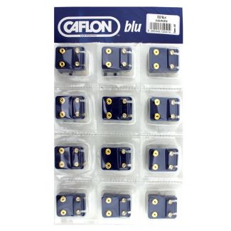 Caflon Blu Large April Gold Crystal Birthstone Studs