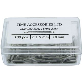 Stainless Steel Spring Bars (1.5mm/10mm) Wholesale