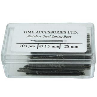 Stainless Steel Spring Bars (1.5mm/28mm) Wholesale
