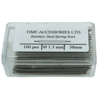 Stainless Steel Spring Bars (1.5mm/38mm) Wholesale