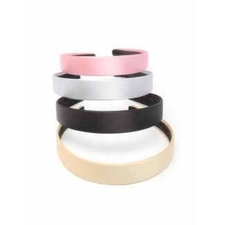 2.5cm Wide Satin Aliceband-Assorted Colours