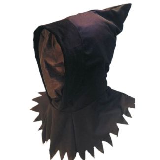 Ghoul Hood & Mask Black 