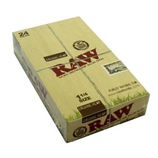 RAW Organic Hemp Natural Unrefined R-Paper - Size 1¼