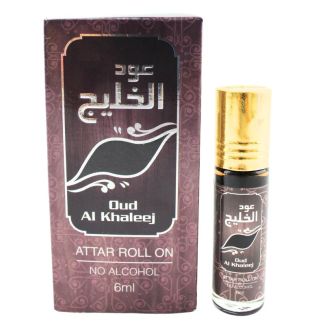 Ahsan Alcohol Free Perfume Oil - Oud Al Khaleej (6 ml)