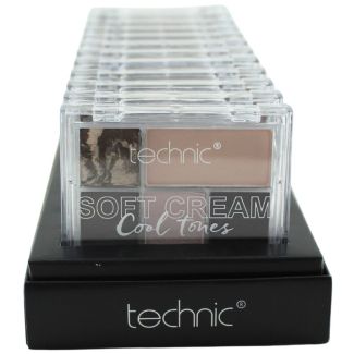 Technic Cream Eyeshadow Palette - Cool Tones 