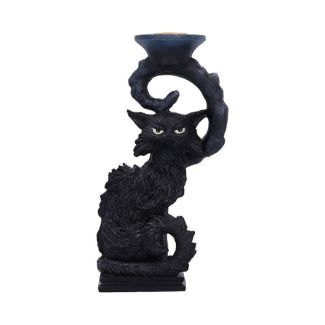  Witches Familiar Salem Candlestick Holder - 20cm