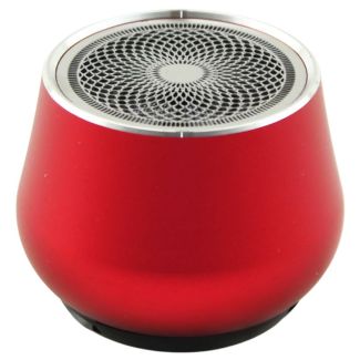 A19 TWS Wireless Mini Bluetooth Speaker - Red (40x40mm)