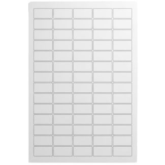 A4 Laser Address Labels – 65 Labels Per Sheet (38 x 21mm), Pack of 100 Sheets
