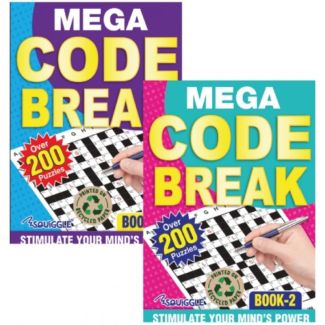 A5 Code Break Puzzle Activity Book - Assorted Designs