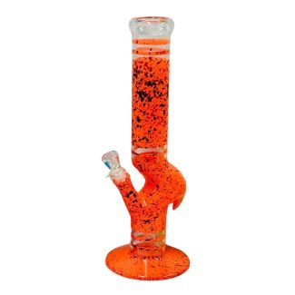 Splash Design Glass Waterpipe (34cm) - Assorted Colours