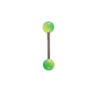 Acrylic Sherbet Straight Barbell - Ombre Design 