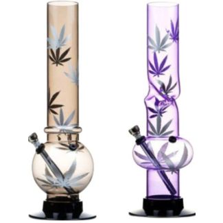Acrylic Mix Design Waterpipe - Assorted (12.5 inch)