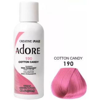 Adore Semi-Permanent Hair Dye 118ml - Cotton Candy (190)