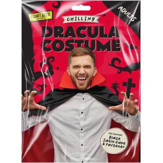Adult's Black Angel Cape Costume