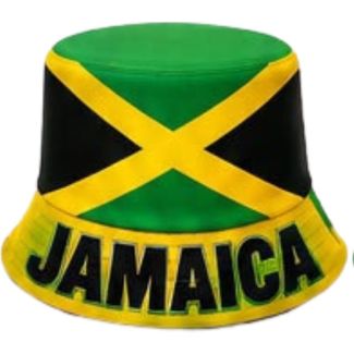 Adult Jamaica Flag Design Bucket Hat