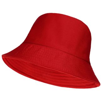 Adults Reversible Bucket Hat - Red