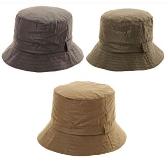 wholesale Adults Wax Bush Hat - Assorted 