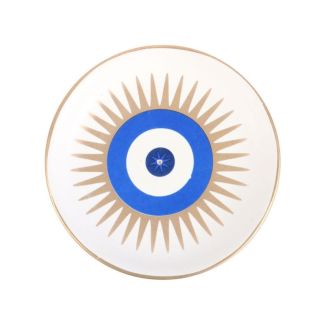 All Seeing Eye Ceramic Incense Stick Holder