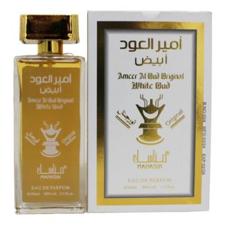 Wholesale Manasik Unisex Perfume -  Ameer Al Oud White  (100ml) 