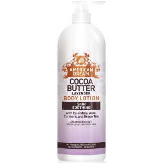 American Dream Cocoa Butter Body Lotion 750ml- Lavender (BB-03/27)