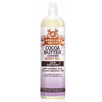 Wholesale American Dream Cocoa Butter Body Oil - Lavender (200ml)