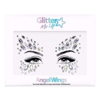Wholesale Glitter Me Up Festival Face Jewels - Angel Wings