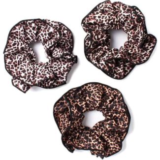 Animal Print Double Layered Scrunchie