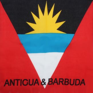Antigua & Barbuda Flag Print Bandanas (With Writing)
