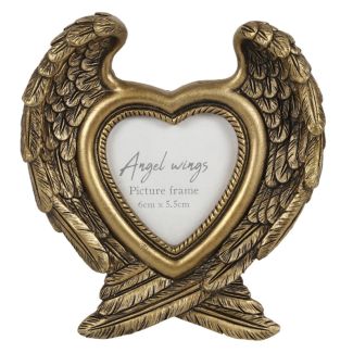 Wholesale Antique Gold Angel Wing Photo Frame  