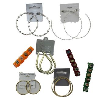 Assorted Jewellery Pack Of Hoops & Bracelets 