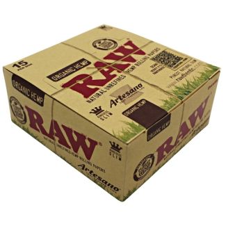 RAW Organic King Size Slim Artesano  Paper 