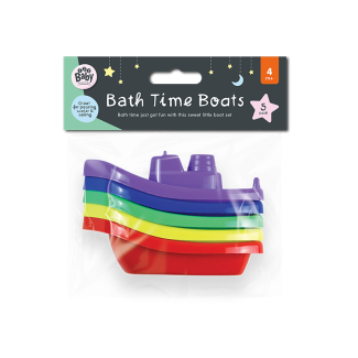 Rub a Dub Bath Time Floating Boats (Pack of 5) 