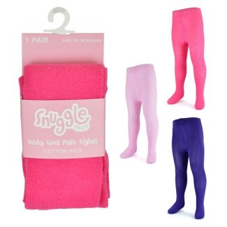 Baby Girls Plain Tights 