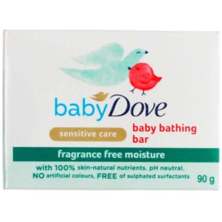 Baby Dove Sensitive Fragrance-Free Moisture Baby Bathing Bar
