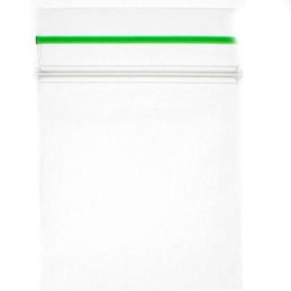 Grip Seal Plain Bags With Green Strip (30 x 40mm)