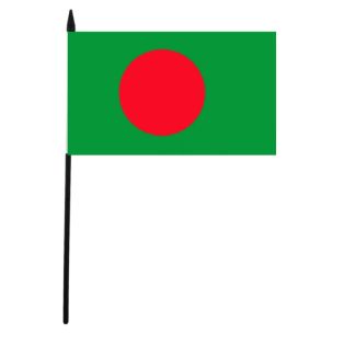 Bangladesh Hand Flag 6cm x 4cm
