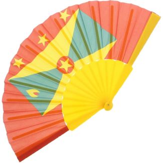 Greneda Flag Carnival Folding Hand Fan