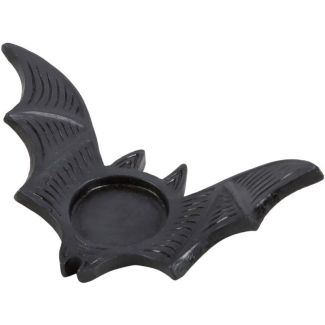 Bat Tealight Candle Holder - 16cm