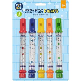 Bathtime Multi-Coloured Flutes