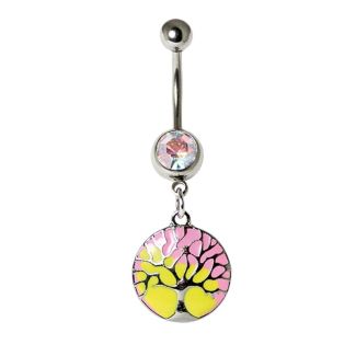 Neon Print Belly Bar