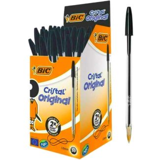 BiC Cristal Original Ballpoint Pens - Black 