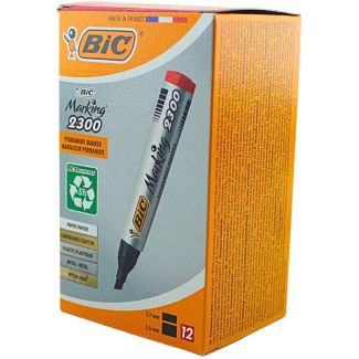 BiC Marking 2300 Permanent Markers - Red