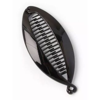Black Banana Fish Clip - 14cm 