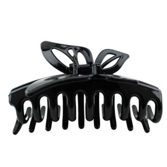 Black Clamp - Butterfly Design (12cm)
