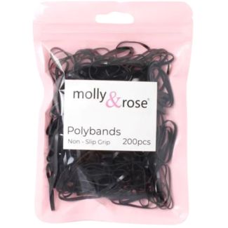 Black Polyurethane Bands - 2mm (200pcs)