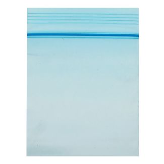 Wholesale Zipper Grip Seal Plain Resealable Bags - Blue (40x40mm)