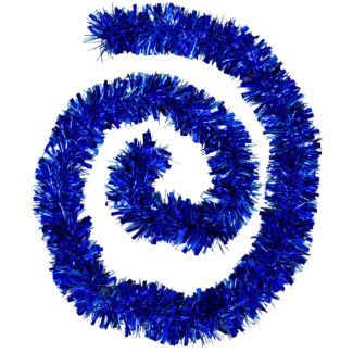 Christmas Tinsel Garland- Blue (1.8m)