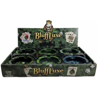 Bluff Luxe Glass Ashtray - Assorted (8.5x3.5cm)