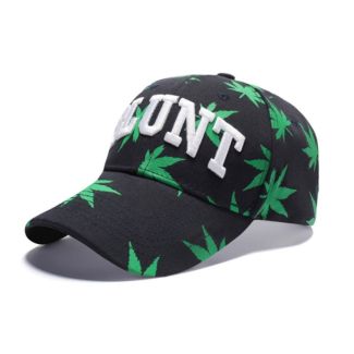 Blunt leaf baseball cap